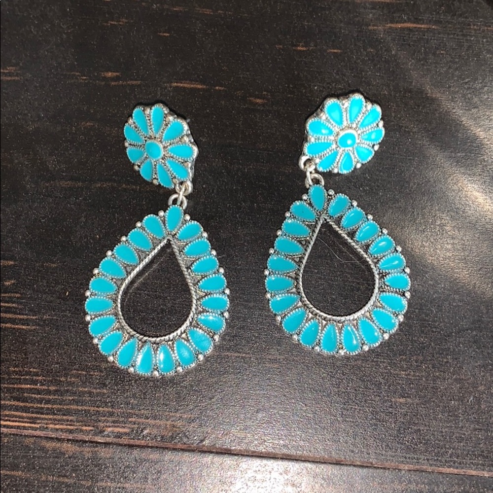 Turquoise earrings